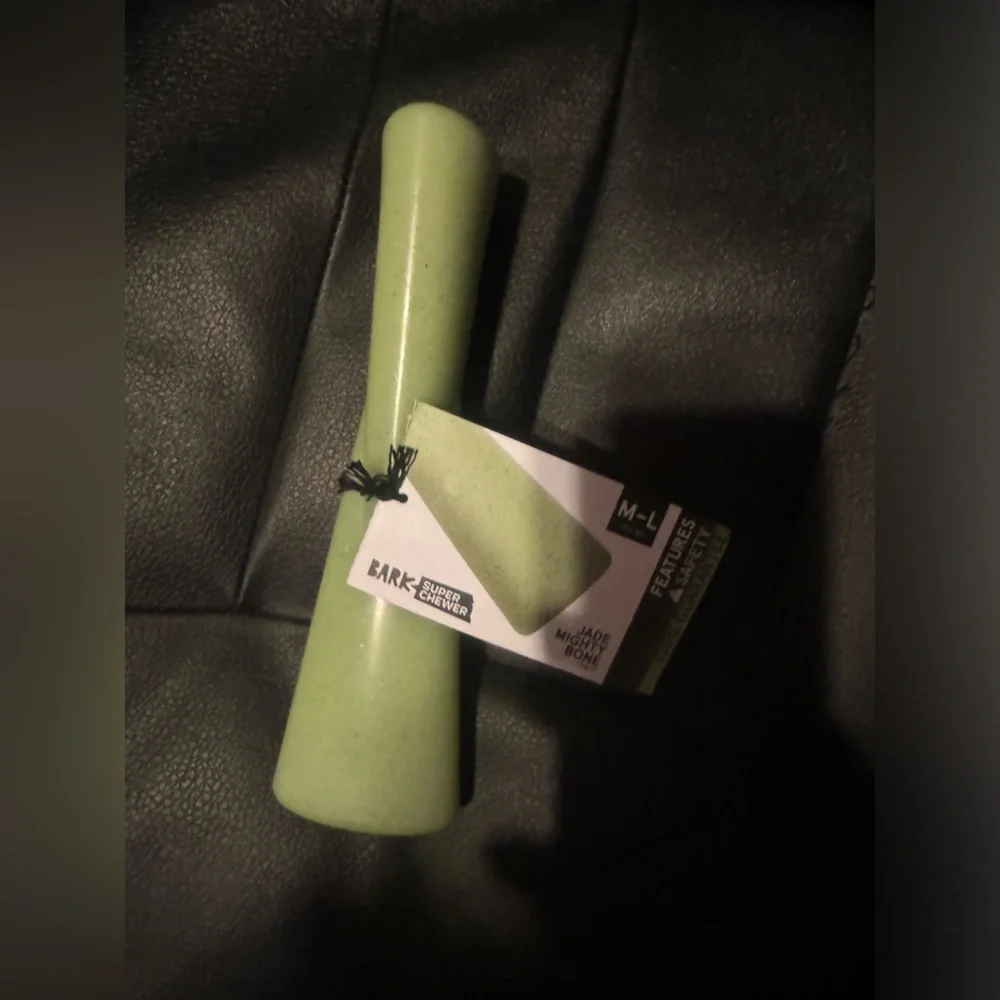 Bark box superchewer mighty Jade bone L-XL Dog Toy NEW